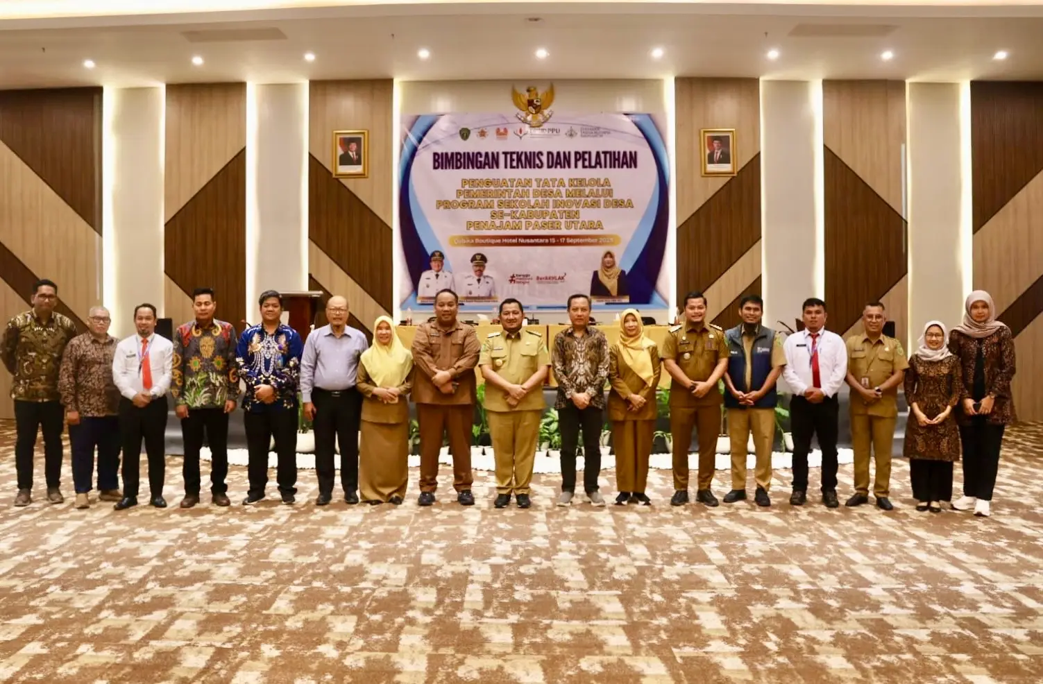 Bupati PPU Buka Bimtek Sekolah Inovasi Desa, Tekankan Tata Kelola dan Pemanfaatan Program Nasional