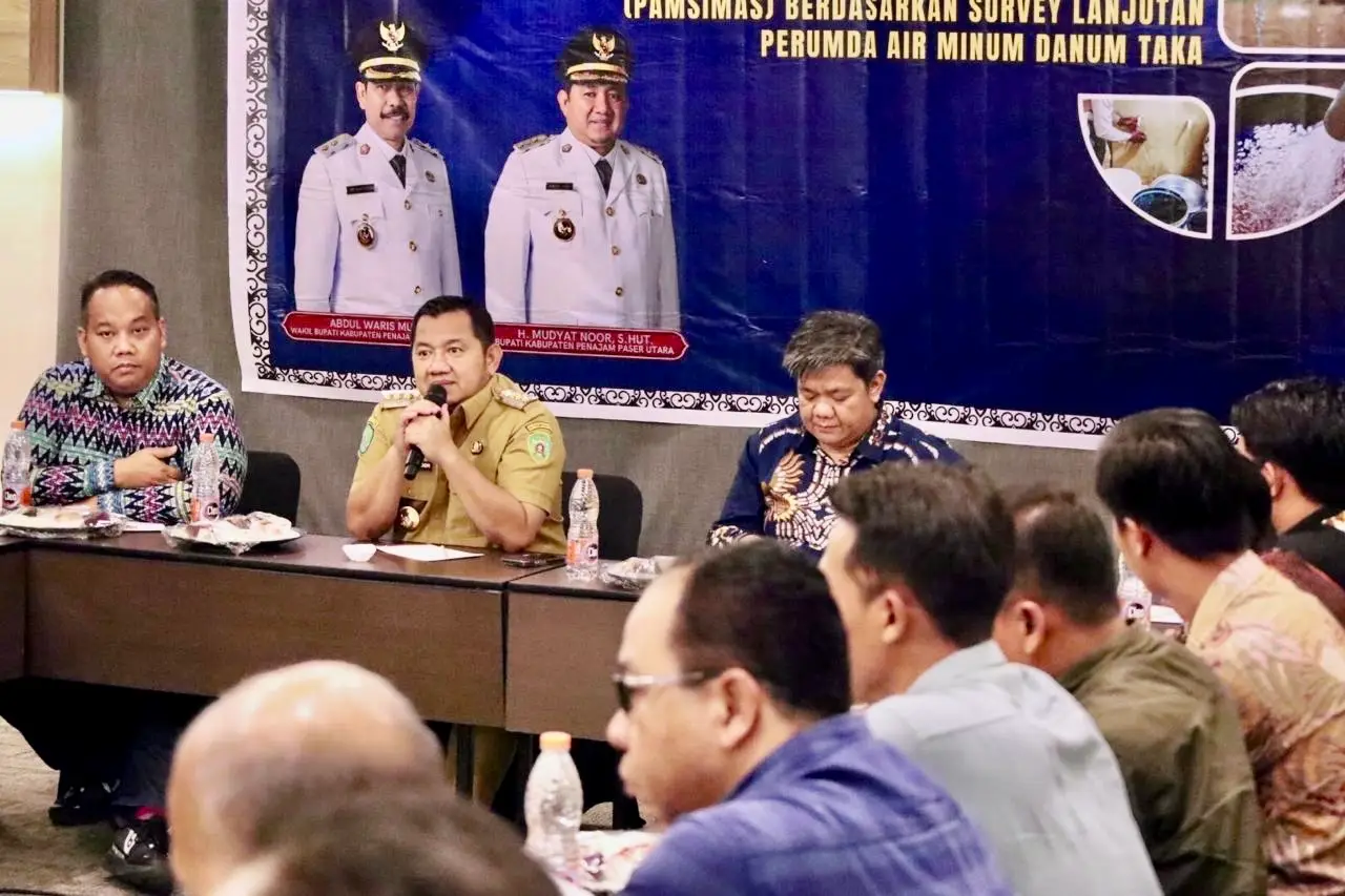 Bupati PPU Pimpin Rakor Optimalisasi PAMSIMAS, Fokus pada Pemenuhan Air Bersih Desa