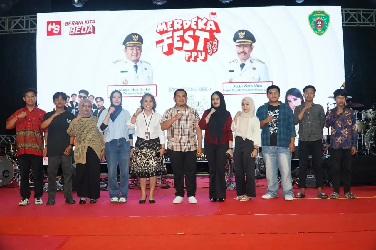 Bupati PPU Tutup Merdeka Fest 2025, Ajak Perkuat Kebersamaan Menuju Indonesia Emas 2045