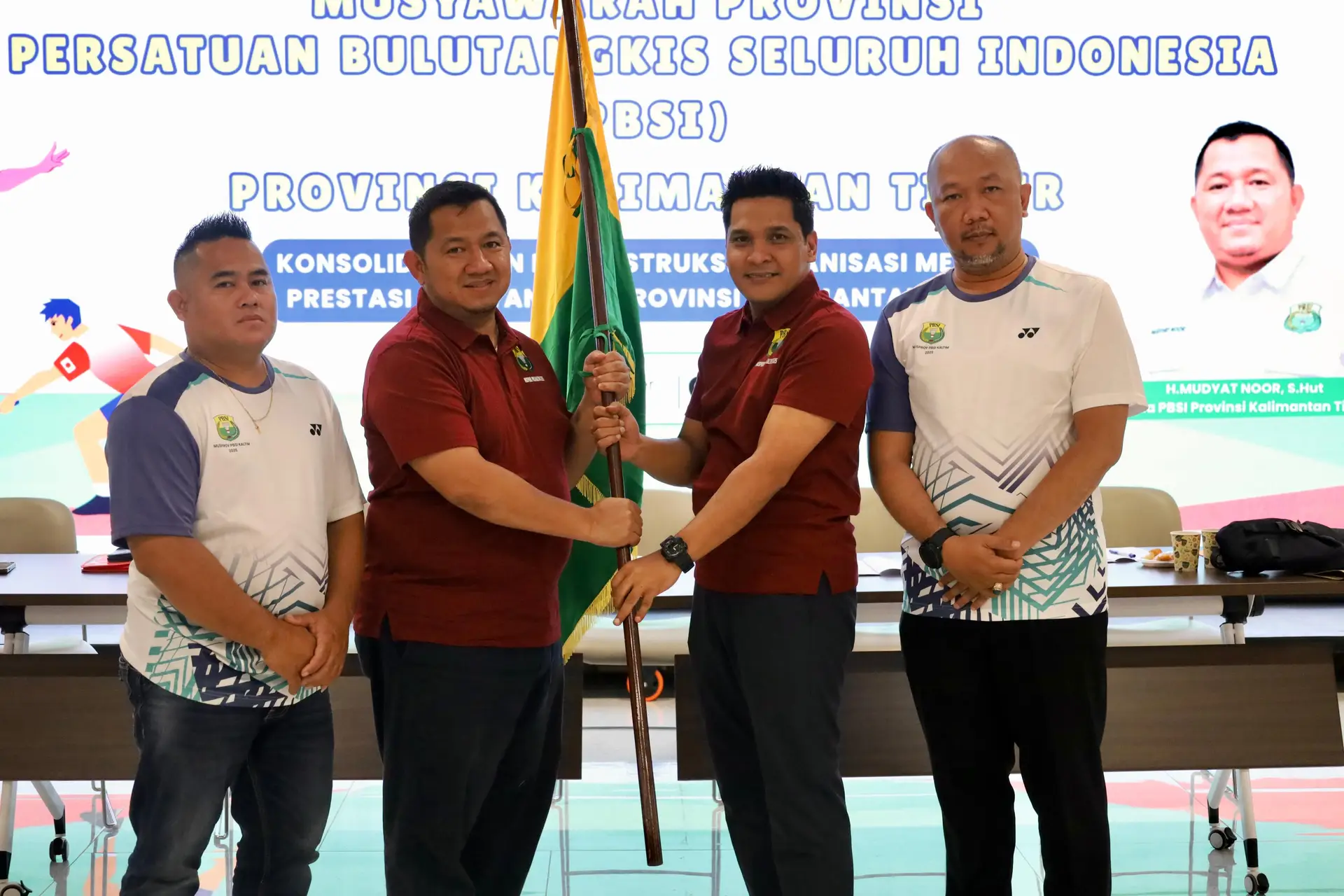Bupati Mudyat Noor Kembali Pimpin PBSI Kaltim Periode 2025–2029