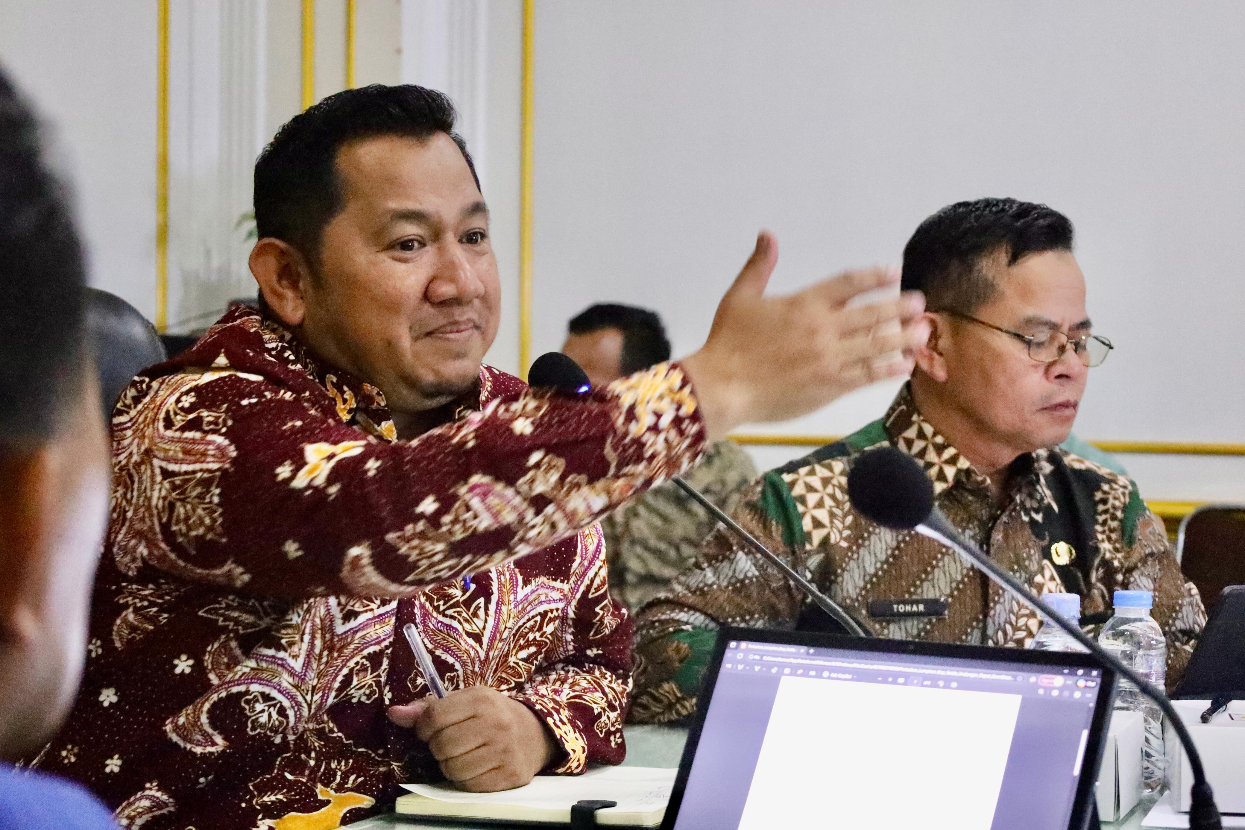 APBD Terbatas, Bupati Mudyat Noor Tekankan SKPD Harus Mampu Membaca Potensi