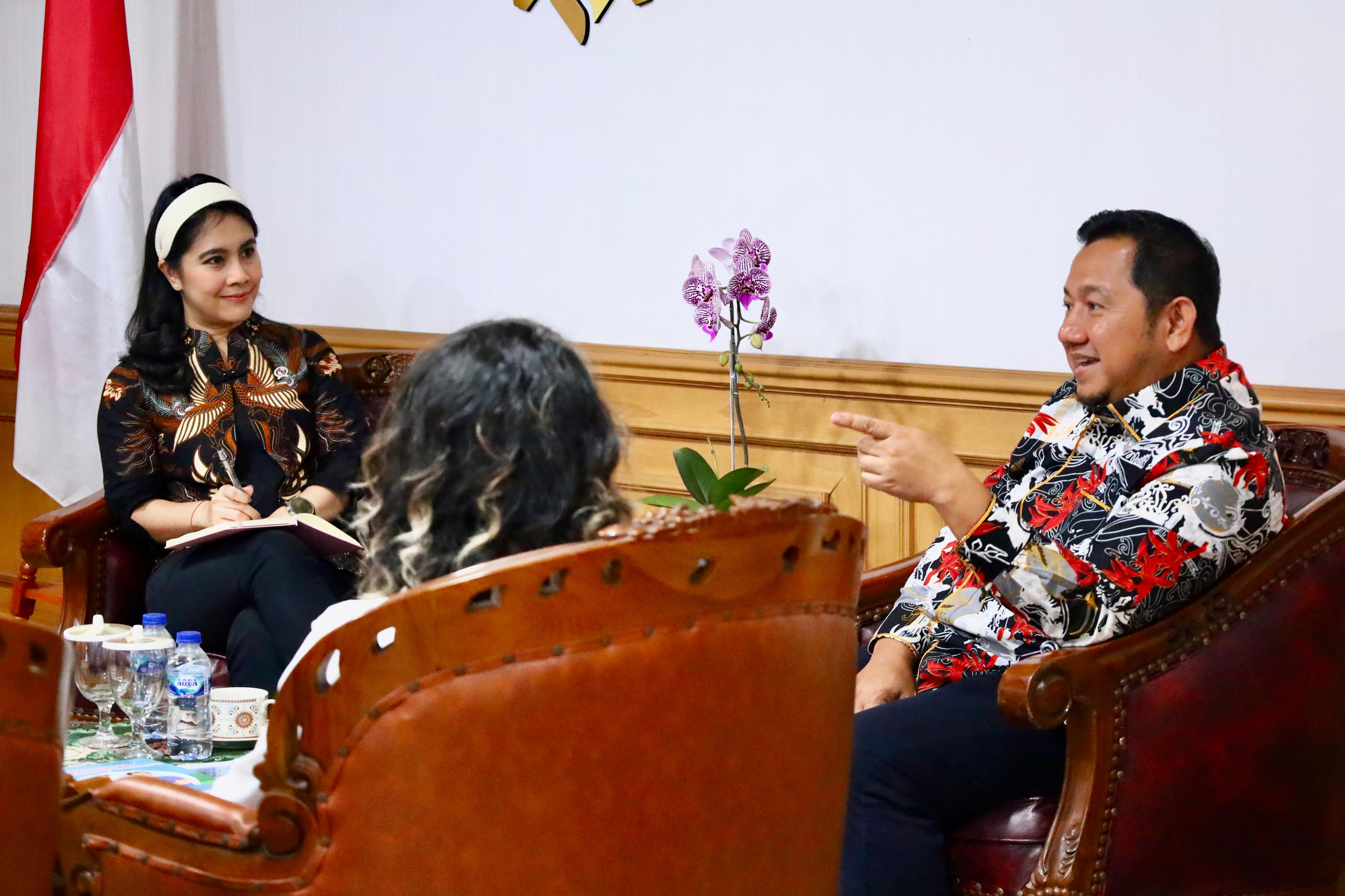 Bupati PPU Audiensi dengan BKKBN Bahas Program CINTA untuk Pencegahan Stunting