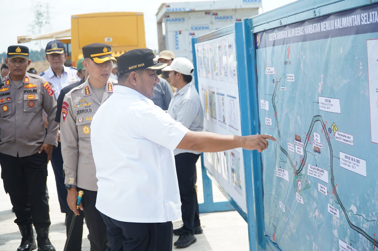 Bupati PPU Tinjau Kesiapan Tol Balikpapan–IKN Jelang Mudik Lebaran