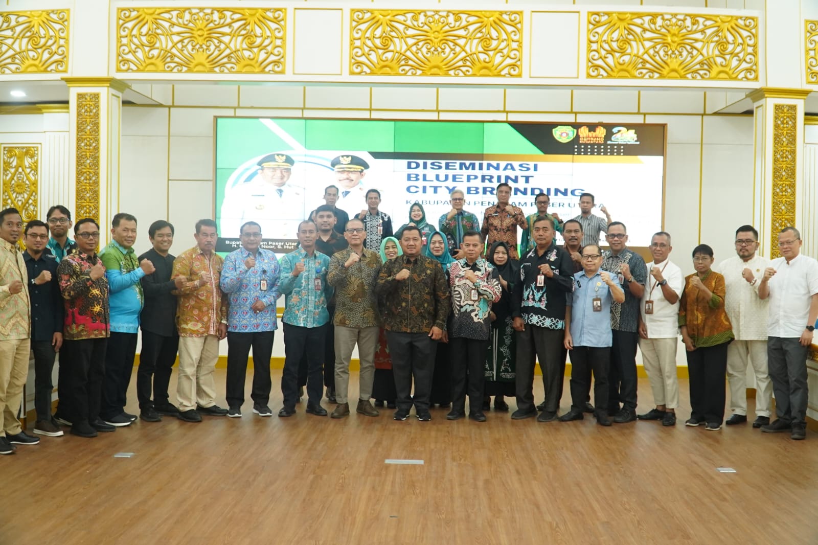 Bupati Mudyat Noor Buka Diseminasi Blueprint City Branding PPU