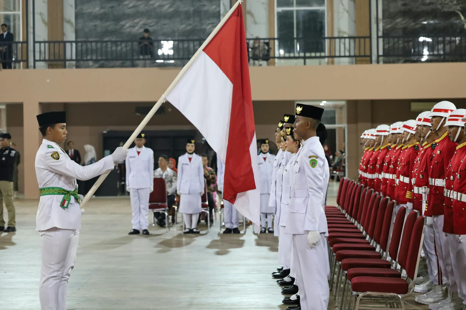 40 Calon Paskibraka PPU Dikukuhkan, Mudyat Noor Minta Emban Tugas dengan Penuh Tanggung Jawab