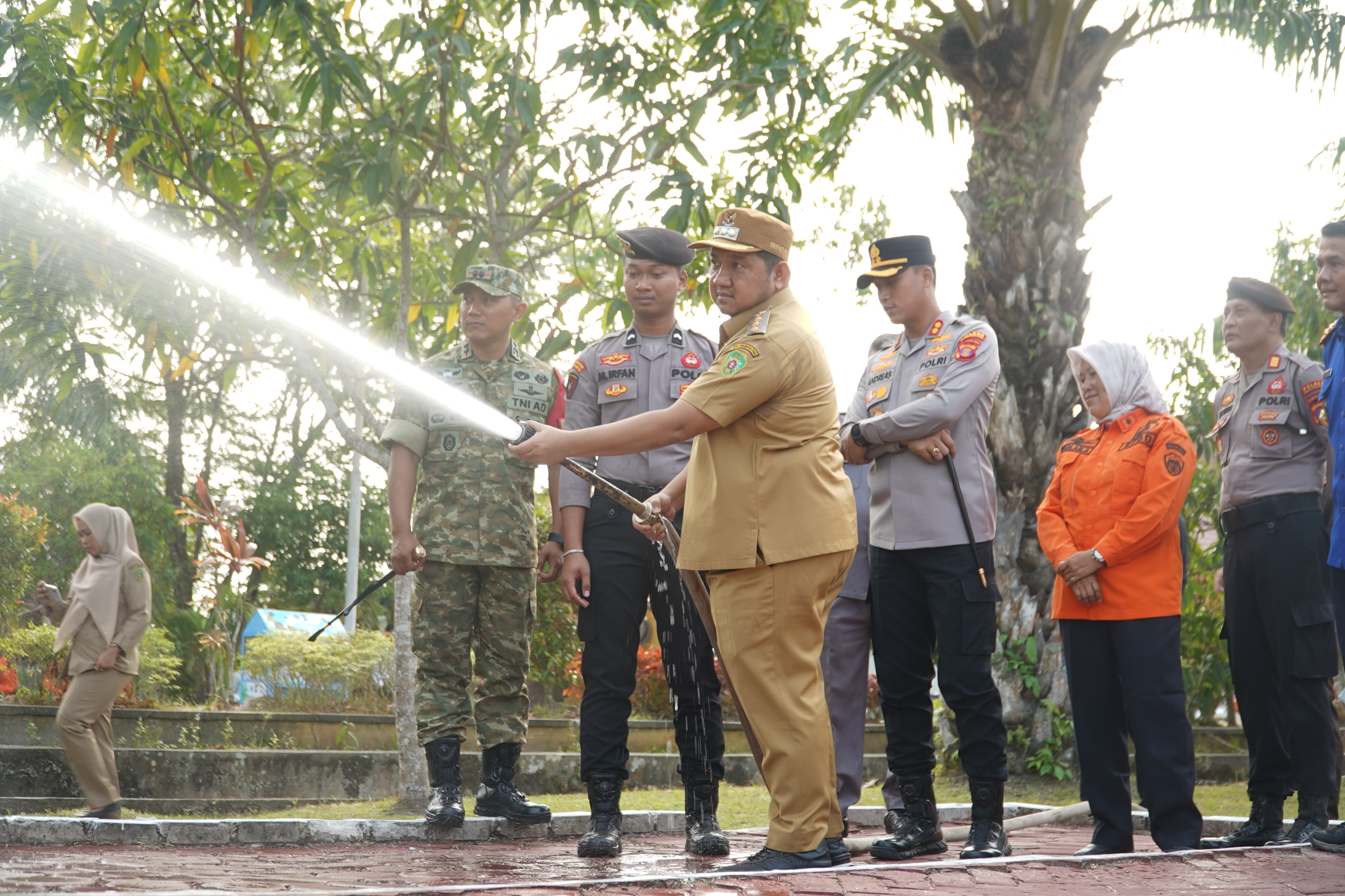 Kalaksa BPBD PPU Hadiri Apel Gabungan dan Shalat Istisqa, Perkuat Kesiapsiagaan Hadapi Karhutla