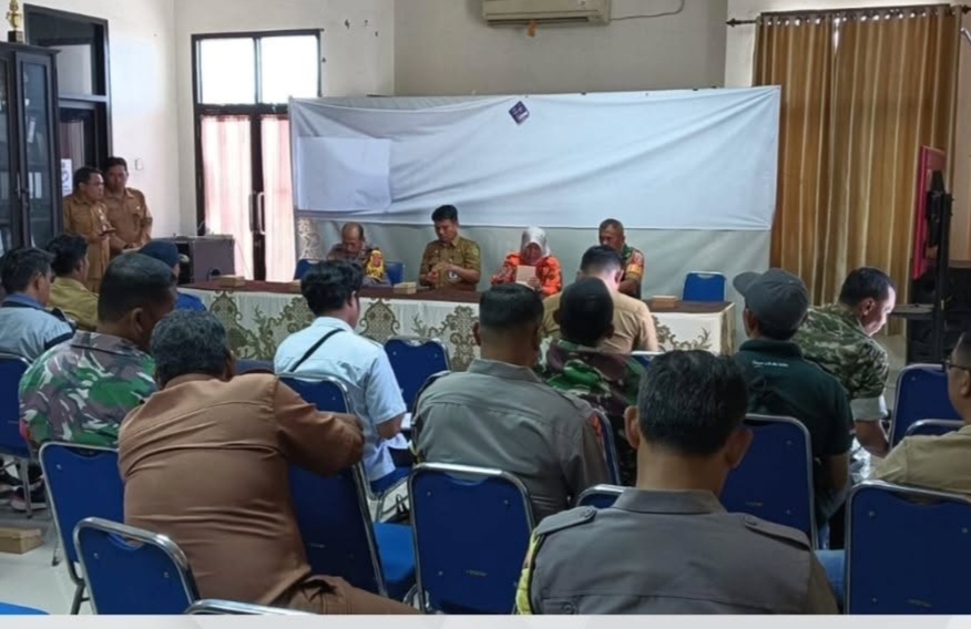 BPBD PPU Perkuat Kesiapsiagaan Karhutla di Kecamatan Waru