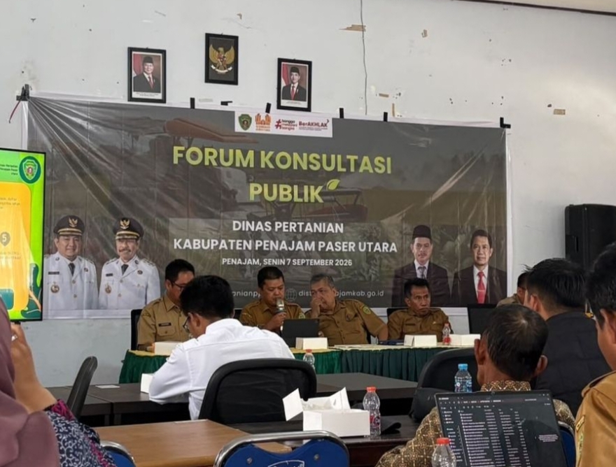 BPBD PPU Hadiri Forum Konsultasi Publik Dinas Pertanian